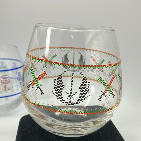 Star Wars Ugly Sweater holiday drink Set of 4 - Picture 4 of 15